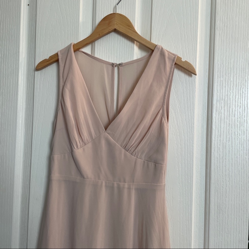 𝅺nwt Anthropologie BHDLN Capulet Neutral Dress women size XS champagne party - Picture 13 of 13